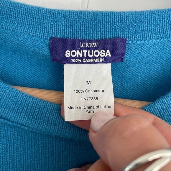 J. Crew Cashmere Crewneck Sweater - Picture 5 of 9